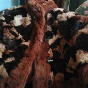Vera Pelle Lapin Fur Coat XL